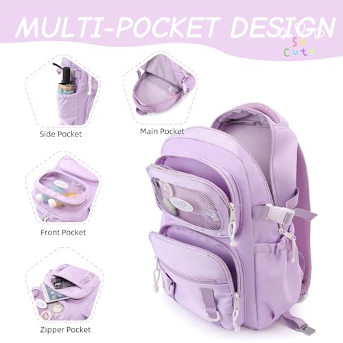 LANSHIYA Girls Rolling Backpack Elementary School Bag with Wheels, Trolley Bags for Kids Roller Backpack for Girls Boys by LANSHIYA - Used condition - Image 5