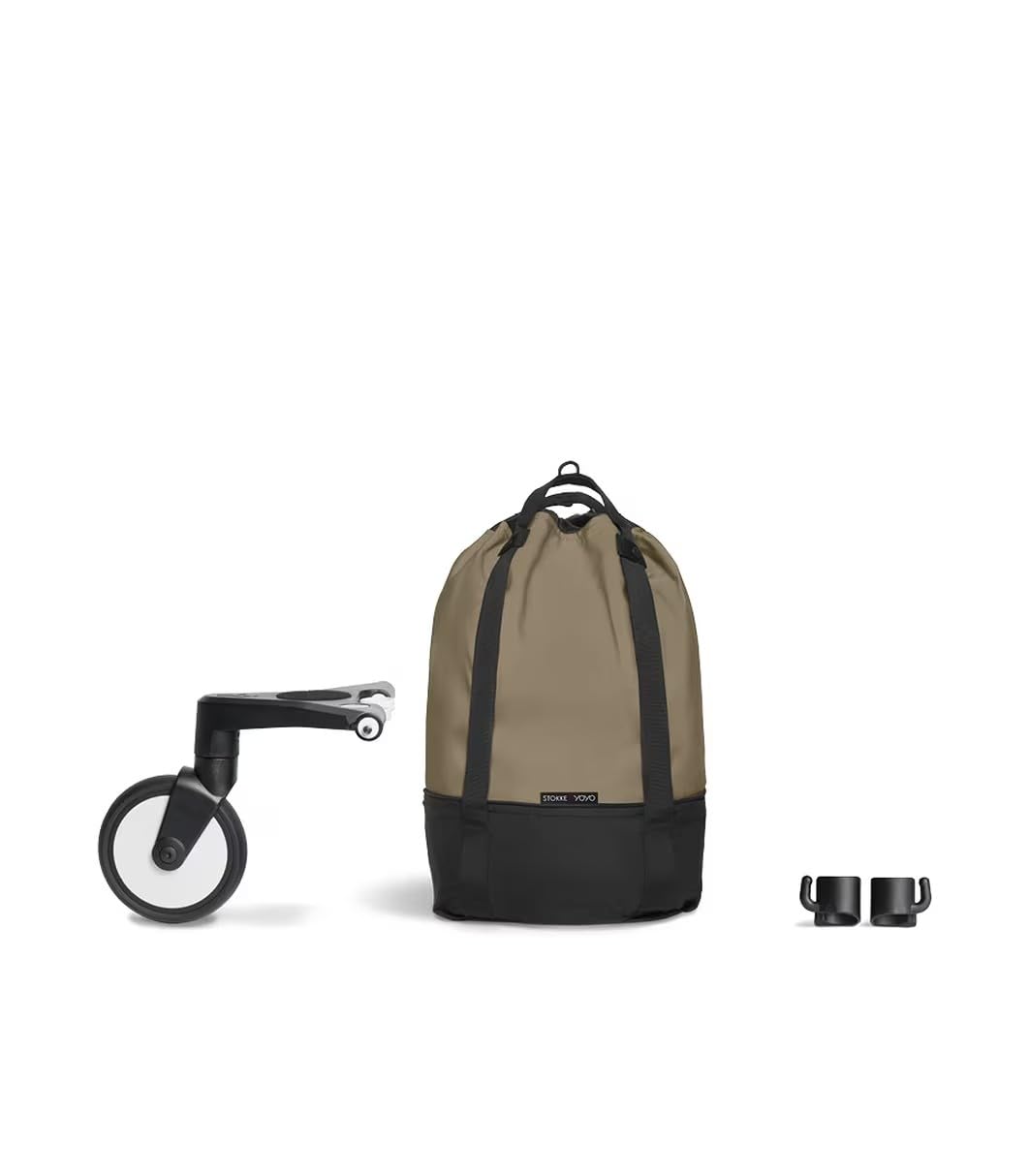 Stokke YOYO³ - Bolsa para Carrito y Silla de Paseo, Toffee