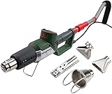 GartenMeister 3in1 Heissluft-Unkrautvernichter Unkrautbrenner Heißluftpistole Grillanzünder teleskopierbar elektrisch ohne Gas