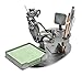 STEEMO Schraubenm&auml;nnchen B&uuml;ro Office Geschenk Schreibtisch-Organizer 21x10x13 cm