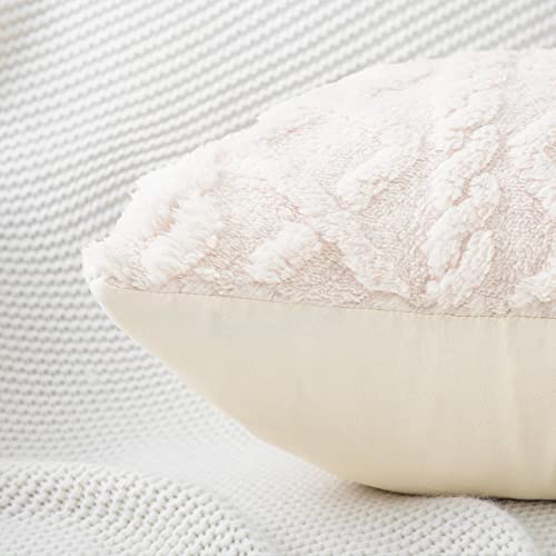 MADIZZ Soft Plush Fleece Throw Pillow Covers #TOP22