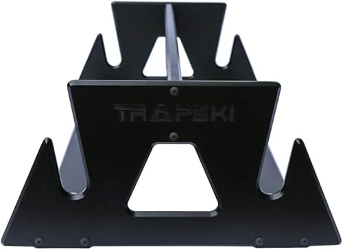 TRAPSKI Soporte móvil para esquí de montaña y snowboard  Plástico HDPE de grado marino  Protección UV  Correa premium incluida  Fabricado en los