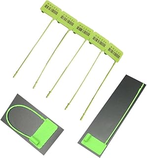 سيل كراش مسريل ، مجموعة سدادات امان بلاستيك، وربطات امان محكمة السحب ، متعدد الاستخدامات (سيل كراش لون اخضر ، طول 17سم ، عدد 5 قطع ) - ) ---- من نسمه ستور