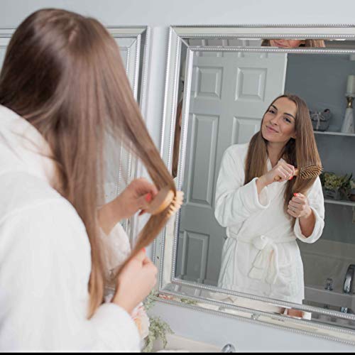 Grannaturals Wooden Brush With Wooden Bristles -Oval Wood Curly Hair Brush For Detangling And Styling For Womens Hair #TOP5