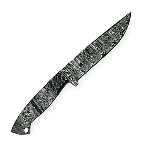 Bb-7001 Damascus Steel Blank Blade As Knife Making Supplies Handmade #TOP3