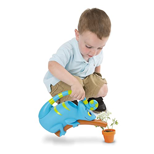 Melissa & Doug Sunny Patch Camo Chameleon Watering Can With Tail Handle And Branch-Shaped Spout #TOP2