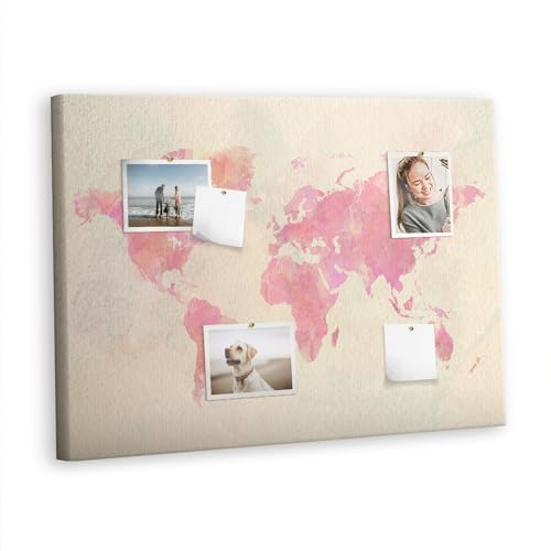 Tableau horizontal liège naturel pour libérer votre espace de travail encombré