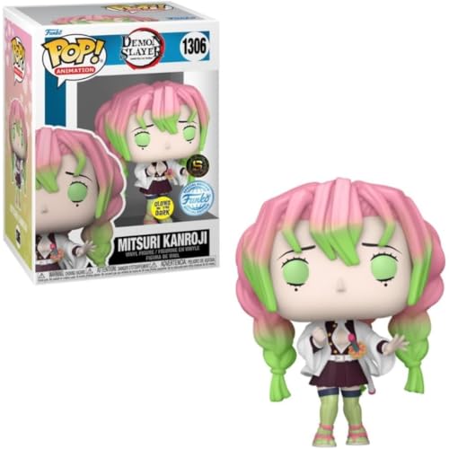 FUNKO POP Animation Demon Slayer Kimetsu no Yaiba Mitsuri Kanroji GITD - vue 3