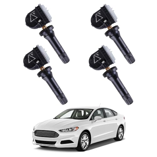 LICHENGTAI 4 unidades RDKS TPMS Sensor de presión de neumáticos compatible con Ford Galaxy, S-Max, Edge, Fiesta, Mondeo, Mustang