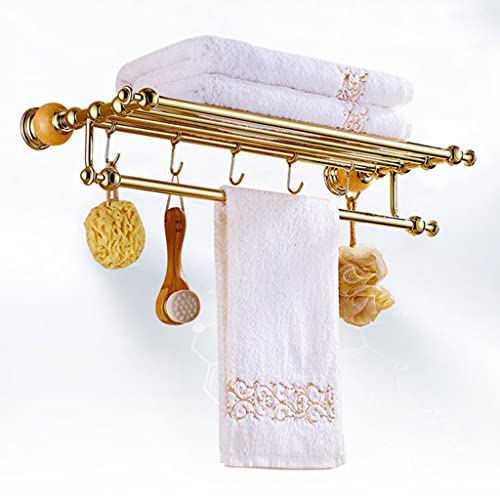 Barre à serviettes haut de gamme et accessoires de salle de bain en métal brossé