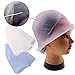 Professional Silicon Reusable Hair Colouring Highlighting Dye Cap Frosting Tipping Salon Cap (Light Blue)