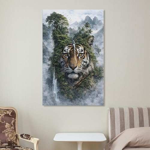 Tableau Twilight Symphony impression sur toile decoration murale moderne cuisine 60x90 - 7