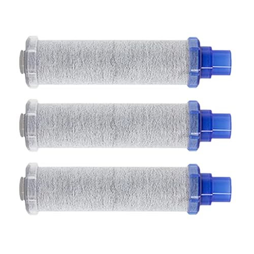 yupeuooe Recambio De Cartucho De Filtro De Agua - Purificador De Filtración De 3 Piezas 11,6x2,8cm,Filtros de Agua para Uso Doméstico,Para Hogar Casa Fregadero Baño Pozo Autocaravana Encimera
