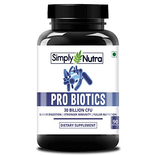 Simply Nutra Probiotics Digestion 30 Billion CFU, 14 Probiotic Strains, 90 Veg Capsules