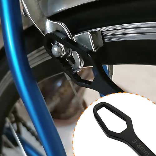 Steel Double Universal Wrench With High Hardness Self Tightening Mechanism, Black Chrome Vanadium Steel Basic Tool, Hand Tools For Plumbing Repair And Maintenance, Reliable Versatile Tightening Wrench 3 Steel Double Universal Wrench With High Hardness Self Tightening Mechanism, Black Chrome Vanadium Steel Basic Tool, Hand Tools For Plumbing Repair And Maintenance, Reliable Versatile Tightening Wrench - Image 3