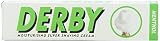 Las cremas de afeitar Derby son adecuadas para todo tipo de piel.