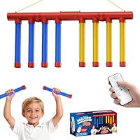 Catching Sticks Games,Falling Stick Catching Game,Drop It Catch It Win It Reaction Game,3 Dropping Speeds Quick Reaction Hand-Eye Coordination Training Toy for Kids Adults