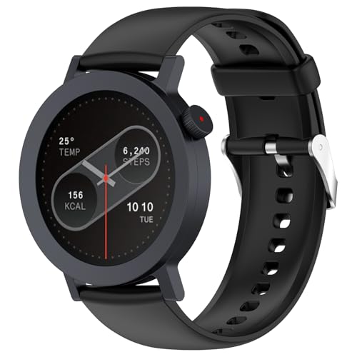 Correa silicona compatible con CMF Watch Pro 2 negra miniatura 4