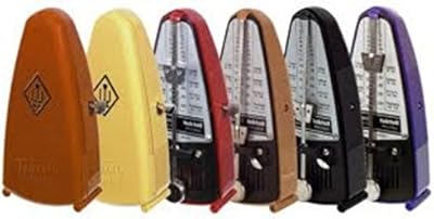 METRONOMO PLASTICO - Wittner (835) (Sistem Taktell) (Piccolo) (Marron Claro)