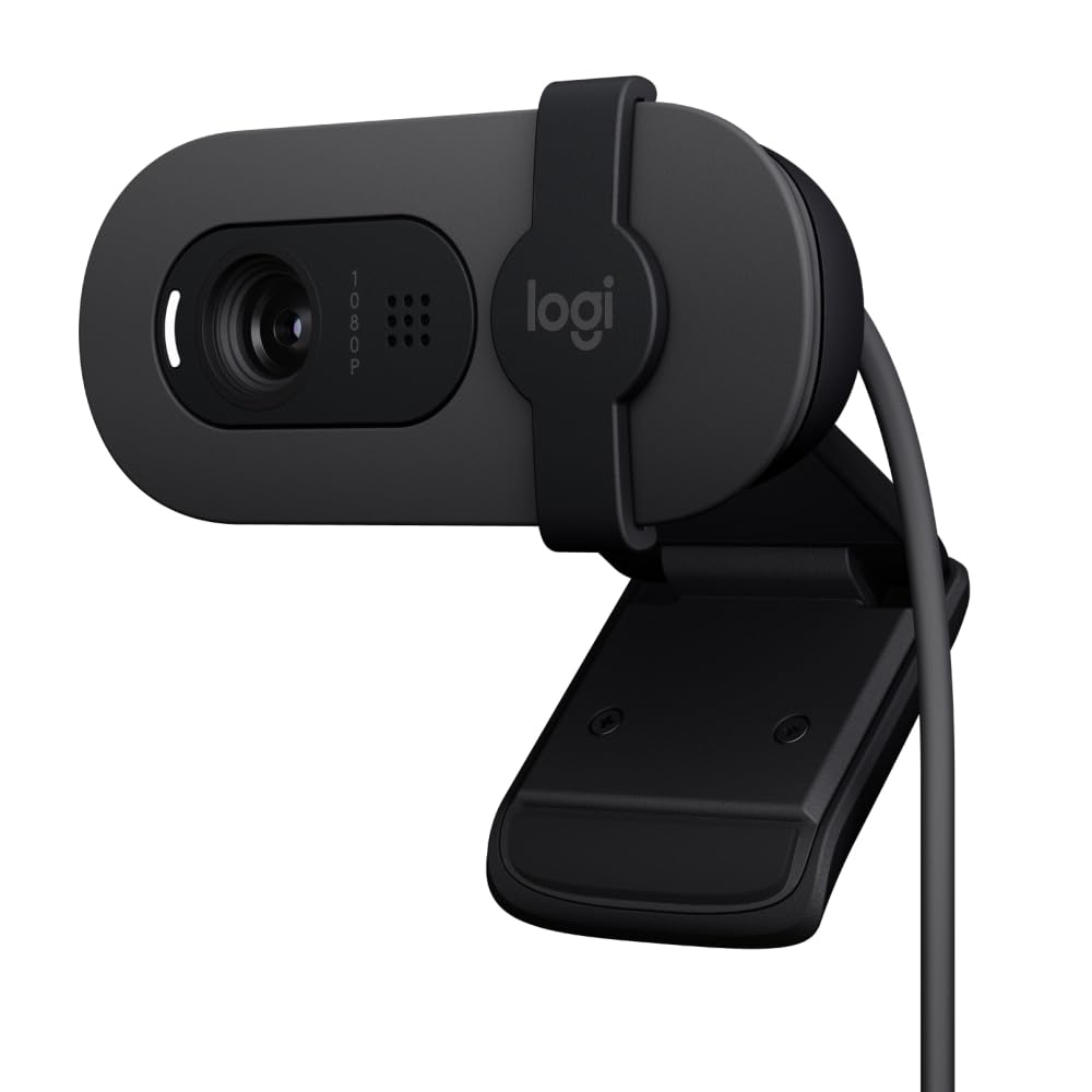 Logitech 960001580 Brio 100 1080p Full HD Webcam (Graphite)-picture-23