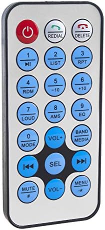 Audiocore AC9100 Car Radio LCD 7" Screen 1080P MP5 MP3 USB AVI DivX Bluetooth Handsfree RDS Digital Radio Remote Control 1 DIN