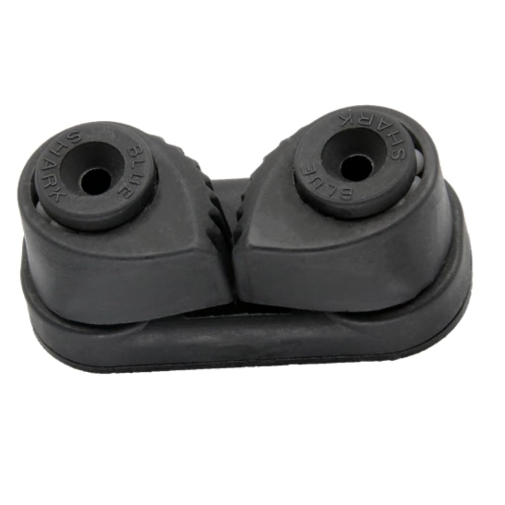 BLUESHARKNylon Sailing Cam Cleat 125 | for Line Sizes 1/8" in - 1/4" in (3-6mm) | 150 lb Safe Working Load 300 lb Breaking Load | Premium Quality