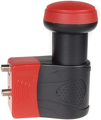 Maclean MCTV-670 High Gain Twin 2-way LNB Lowest Noise Figure 0.1dB Sky HD Freesat Cable
