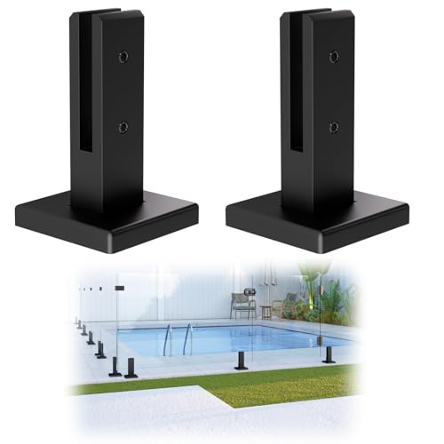 Balustrade en verre de 8mm sécurisée pour votre balcon et piscine moderne
