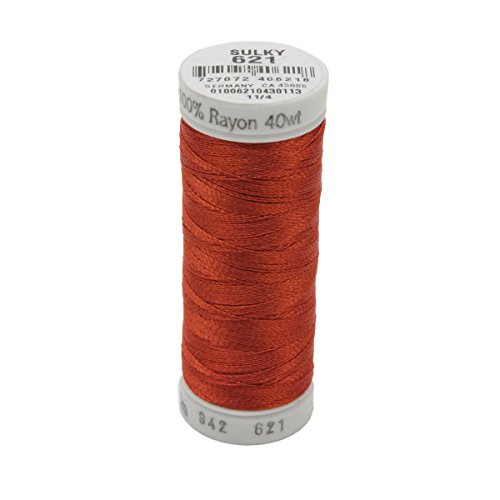 Hilo Sulky Rayon 2-Ply 250 yd Color Sunset miniatura 1
