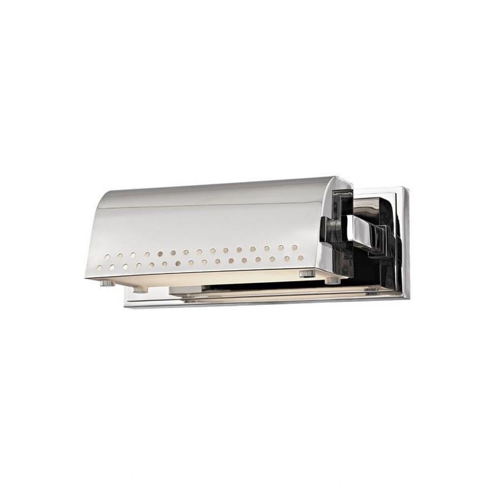 Hudson Valley Lighting 8108-PN Garfield - 1 Light Picture Light 4 inches Tall and 9.75 inches Wide - Polished Nickel