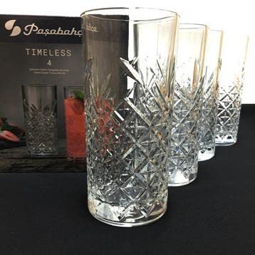 Paşabahçe TIMELESS MEŞRUBAT-LONG DRINK 365 CC 4'LÜ HEDİYELİK KUTU