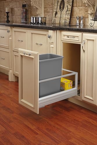 Contenedor de basura de aluminio con apertura suave miniatura 2