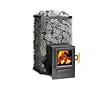  Fintec Saunaofen Holz Arthur MH 9 KW holzbeheizt 2. Stufe BImSchV ohne Saunasteine
