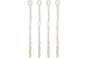 4 Pieces Macrame Plant Extender: Elevate Your Plant Display