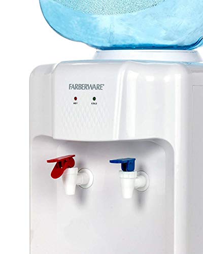 Farberware Fw-Wd211 Freestanding Hot And Cold Water Cooler Dispenser, Countertop White #TOP3