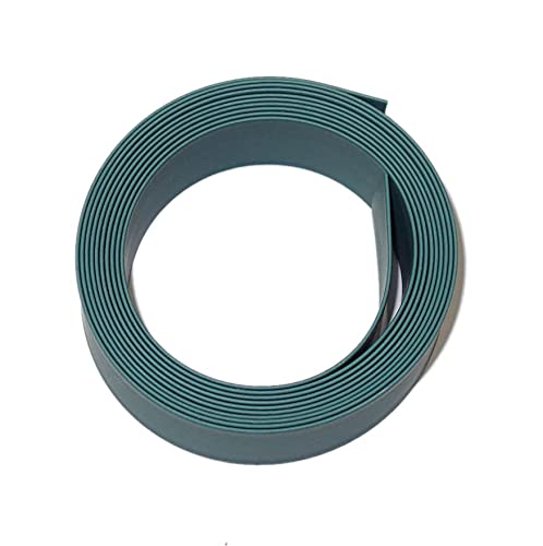 熱収縮チューブ 15mm 内径φ15mm （平置き幅25mm）印字無しで綺麗☆ 収縮比率2:1 (15mm→7.5mm) シュリンクチューブ 絶縁チューブ 防水 高難燃性 収縮チューブ (2M, グリーン（緑）)
