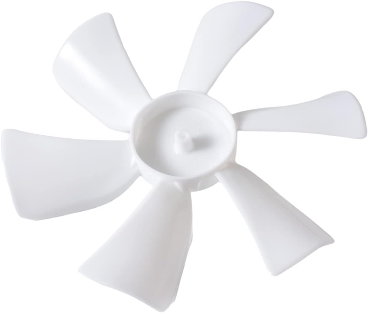 6" RV Vent Fan Blade Replacement White RV Vent Fan Blade with 12V D-Shaft RV Vent Motor for RV Roof Bathroom, For Heng's, Elixir, Ventline, Jensen RV for RV Roof Celling Bathroom