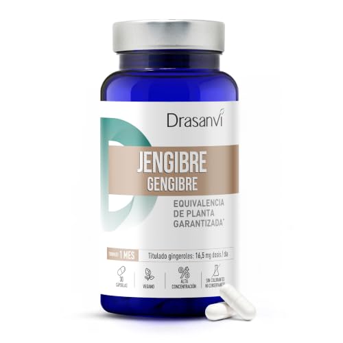 Drasanvi Jengibre en cápsulas - Digestión, Mareos e Inmunidad