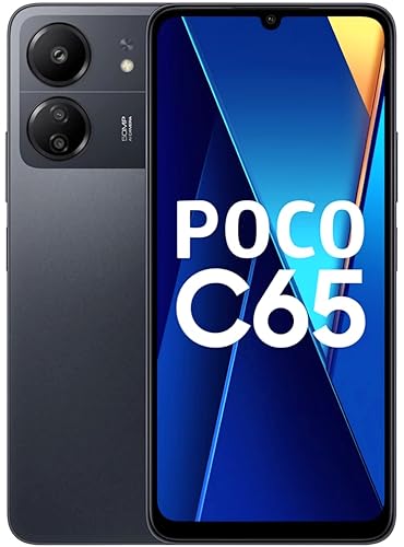 POCO C65 Matte Black 6GB RAM 128GB ROM Without Offer