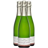 AOC Crémant d'Alsace Blanc, Région Alsace, France Cépages Pinot Blanc, Riesling Fruité 3/5 . Floral 2/5 . Minéral 1/5 . Acidité 1/5 . Puissance 2/5 . Bio Sélectionné par notre comité de dégustation Vendu par 3x75cl, Livraison rapide en carton sécuris...