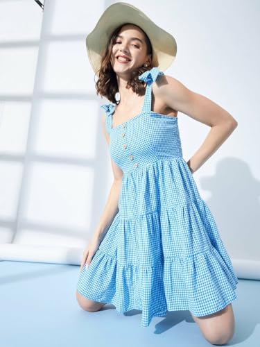 Krinuscrafts blue dress – image 7