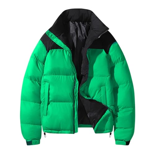 Manteau chaud homme imperméable avec doublure peluche pour l'hiver