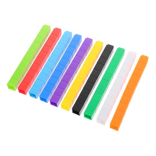 TOYANDONA 100 Piezas De Cinta Métrica para Máquina De Cálculo Matemático Bloques De Construcción A Presión Bloques De Construcción para Niñas Bloques De Construcción Apilables