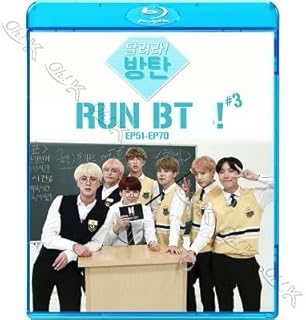 Blu-ray 走れ!防弾 #3 (Ep51-EP70) 【日本語字幕あり】 防弾少年団 バンタン ラップモンスター【BANGTAN ブルーレイ】 字幕 BT