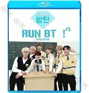 Blu-ray 走れ!防弾 #3 (Ep51-EP70) 【日本語字幕あり】 防弾少年団 バンタン ラップモンスター【BANGTAN ブルーレイ】 字幕 BT