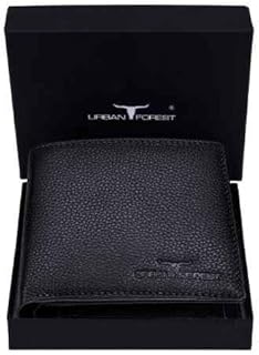 Stan Black Minimalist Leather Wallet for Men
