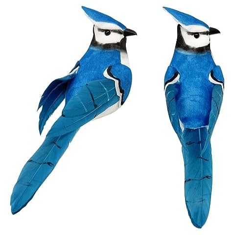 LWINGFLYER Blue Jay Clip-On Birds Cover