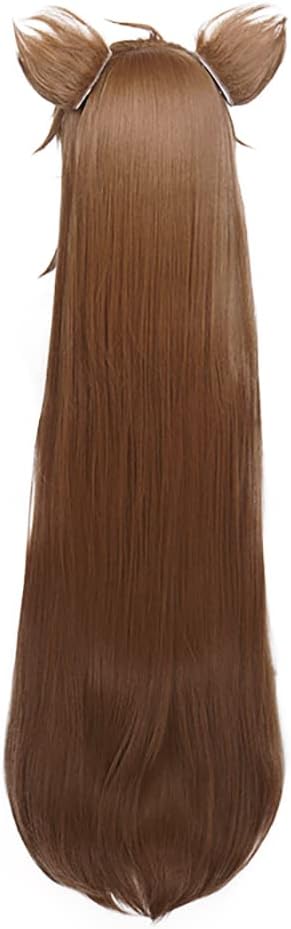 Yamia Anime Yae Miko Cosplay Wig for Game Genshin Impact Cosplay Wigs with Free Wig Cap (Miss Hina) - Image 3