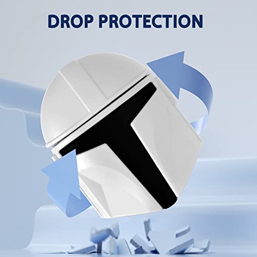 Joysolar For Airpod 1&2 Case Cute Cartoon Character 3D Soft Silicone Air Pods Funny Cover Kawaii Fun Cool Unique Design Shell Fashion Stylish Girls Kids Teens Women Cases For Airpods 1/2(Graywarrior) #TOP2