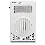 Vipe Telephone Phone Amplifier Strobe Light Flasher Bell Extra-Loud 95dB Ringer Sound